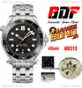 GDF Diver 300M Miyota 8215 Automatic Mens Watch 42mm 007 50th Black Textured Dial Stainless Steel Bracelet 210.22.42.20.01.004 New Puretime A1