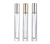 Mini Refillable Parfym Spray Bottle Glass Transparent 10 ml Atomizer Portable Travel Empty Cosmetic Container Essential Oil Bottles L'l' Fa