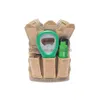 Outros jardim de jardim doméstico Mini Mini Tático Tactical Beer Koozie Molles Vest Beverage Cooler Inventory Atacadistas Droga Droga Dhrid