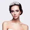 Luxury Feather Crown for Women Wedding Headpiece Bridal Tiaras Hair Accessories Engagement Prom Jewelry Birthday Gift