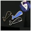 Krawattenclips zarte Legierungsklammern Gentleman Chic Schlie￟ hochwertiger mtifunktionaler Bar 3 Farbschiff Drop Lieferung Schmuck Manschettenkn￶pfe C DH7ZK