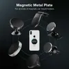 Neue Magnetische Disk Auto Telefon Stehen Metall Platte Eisen Montieren GPS Unterstützung Magnet Halter Für iPhone 12 11 Xiaomi Huawei samsung LG