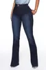 Jeans da donna Donna Denim Flare Pants Vita alta Slim Stretch Casual Bootcut Prezzo all'ingrosso di alta qualità 221206