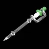 Smoking Pipes Accessories Needle for Extraction Smoke Oil Glass Hookah Bong Dab Rig Fittings