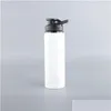 Water Bottles Smooth Sublimation Blanks Aluminum Bottles Creative Custom Kettle High Quality Leak Prevention Water Cups Design Drop Dhxrj