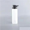 Vattenflaskor Smooth SubliMation Blanks Aluminium Bottles Creative Custom Kettle High Quality Leak Prevention Water Cups Design Drop DHXRJ