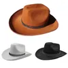 Beralar Cowgirl Şapkası Köpüklü Rhinestones Strip Serüsleri Tatil Giydirme Cosplay Party Malzemeleri Kostüm Aksesuarları