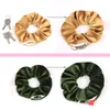 Velvet Hair Accessories Scrunchies Zipper Women Scrunchy Elastic HairBands Girls velour Headwear Ponytail Holder Pleuche Hair Ties 2637 E3