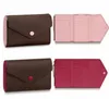 Womens Designer VICTORINE Wallet Brown Flower Leather Fold Purses brands Short Long Card Holder Passport Lady Folded Purse Ladies Coin Pouch