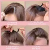 H￥rbas Bump Volym Fluffig Princess Styling ￖkad svamp Pad Paste Clip Comb Insert Tool