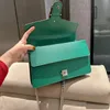 Designers väskor kvinnor axelväska luxurys läder handväska bokstäver herr plånbok handväska crossbody väska elegant tote med låda