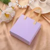 Paper Handle Bag Necklace Box Ring Earrings Necklace Jewelry Packageing Organizer Case