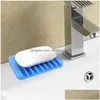 石鹸皿SILE排水防止アンチスリップ石鹸食器洗い機のバスルームスタンドケースホームサプライ16色在庫卸売ドロップ配信ガーDHI2x