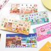 Geschenkpapier niedliche Cartoon -Sammelaufkleber f￼r Kids Junk Journal Scrapbooking Supplies Diy Diary Planer Deco Craft Stationery Aufkleber