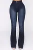 Jeans da donna Donna Denim Flare Pants Vita alta Slim Stretch Casual Bootcut Prezzo all'ingrosso di alta qualità 221206