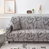 Chair Covers Grey And Black Sofa Bed Cover Folding Ling Seat Slipcovers Stretch Couch Protector Elastic Futon Bench