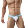 Slip Hommes Jocks Taille Basse Sexy Hommes Sous-Vêtements Mémoires Gay Pénis Poche Bikini Homme Jockstrap String Tanga