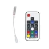 RGB Controllers Mini RF Wireless Remote RGB Strip LED Controller DC 524V 17 Keys 22 Läges Real 12a With For Drop Leverans Lights LIG OTAKF