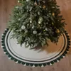 Dekoracje świąteczne Drzewo Ozdoba spódnicy do domowej dzianiny gruby materiał Xmas Rok 2023 #T2G