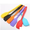 Outils de gâteau Outils de cuisson Sile Couteau à huile Crème Gâteau au beurre Spata Outil de cuisine Arone Grattoir plat antidérapant 1 35Hy F2 Drop Livraison Accueil Dhzkw