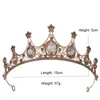 Kleine voortreffelijke kristalkinderen Tiaras Crowns voor bruiloft Bruid Party Diadeems Rhinestone hoofd ornamenten mode -accessoires