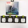 واقي الشاشة لـ iPhone 14 Plus Pro Max 13 11 12 Mini Mini Glass Camera Lens Film مع حزمة البيع بالتجزئة