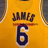 Tutti i ricami JAMES Westbrook DAVIS BRYANT 6 # 2020 maglia da basket Personalizza qualsiasi nome numerico XS-5XL 6XL