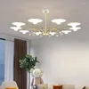 Żyrandole kreatywne lampy sufitowe LED Klasyczna lampa do salonu sypialnia El -Foyer Luster Home Dekoracja