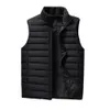 Men's Vests Men's Vest Jacket Winter Waterproof Warm Sleeveless Men Waistcoat 3D Cutting Windproof Thicken Soft Zipper Closure Winter Vest 221206