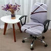 Chair Covers 35 Office Split Cover Rotating Removable High Elastic Seat Modern Slipcover Housse De Chaise