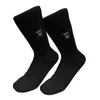 Chaussettes de sport rechargeables pour l'extérieur, thermiques, lavables, unisexes, chauffées à chaud, 3 températures réglables, résistantes à l'eau, pour la randonnée et la pêche