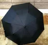 럭셔리 큰 태양 우산 해변 파라솔 명확한 우산 접이식 우브 바람 방전 숙녀 우산 선물 상자