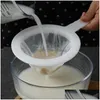 Passoires Passoires Soja Lait Filtre Sn Pratique Superfine Filet Fuite Ménage Aliments Pour Bébés Squeeze Jus Fuite Cuillère Cuisine Acce Dhy56