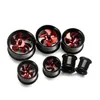 Plugs Tunnels Man Womans öronmätare Fashion Piercing Jewelry and