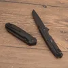Promo￧￣o ks1367 faca dobr￡vel Flipper 8cr13mov preto l￢mina fibra de vidro fibra de fibra ajudou as facas abertas r￡pidas com caixa de varejo