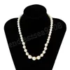 Big Pearl Beads Chain Chaker Short Charkles