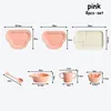 Dijksets Sets bestek Set keramische plaat kom lepel cup vajilla kinderen dessertcontainer multifunctioneel gerecht scheidingslade 1