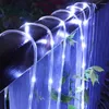 Strings LED Tube Rope Light Battery Operou String com Remote Christmas Decoration Fairy Garland para jardim de festas de casamento