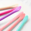 Multifunction Facial Stirring Brush Double-end Soft Silicone Mask Makeup Brushes Cosmetics Easy To Clean