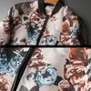 Herenjacks 18 kleuren lente en herfst boetiek print casual stand kraag sociale straat mannelijke jas 5xl bommenwerper kleding 221206