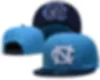 2022すべてのチームファンのNCAA USAカレッジ野球調整可能な帽子フィールドミックス注文サイズ閉じたフラットビルベースボールスナップバックCaps2822