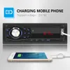 1 DIN Car Stereo Bluetooth Chiamate in vivavoce Musica TF Card Ingresso AUX USB Ricevitore radio FM 1din Lettore MP3 per auto DIN singolo