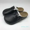 السقوطات Slippers Clog Pu Love Proted Proted Solid -Clogs للنساء من الرجال صنعوا بوسطن للجنسين 596