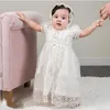 First Communion Dresses Baptist Dress Girl Birthday Princess 3 Piece Hat Skirt Outer Yarn MQ1785