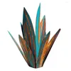 Decorative Flowers Tequila Rustic Sculpture Anti-Rust Metal Agave Plant Garden Yard Art Decoration Statue Home Decor For Stakes