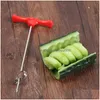 과일 야채 도구 과일 도구 휴대용 수동 회전식 절단기 야채 감자 오이 당근 나선 재고 도매 DHJP3