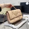 22Ss Womens 19 Series Lambskin Quilted Bags Classic Single Flap Gold Metal Handle Totes Valentine Chain Crossbody Shoulder Purse 6 Colors Handbags 25X18CM