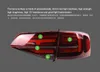 Accesorios de iluminación de montaje de luz trasera de coche indicador de señal de giro de serpentina dinámica luces de freno lámpara trasera para VW Jetta Sagitar MK7 luz LED