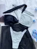 Bras sätter para praia sexig en axel lapptäcke bikini push up badkläder kvinnor brasilianska baddräkt bandeau biquini kvinnlig baddräkt t221206