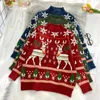 Women s Sweaters Woman Autumn Winter Christmas Knitted Sweater Women Loose Top Femme Chandails Pull Hiver 221206